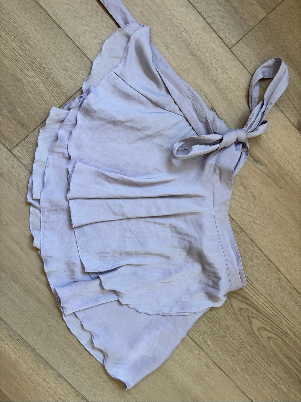 Kimchi Blue Pastel Lilac Complete Wrap Skirt
